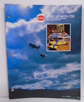 Cox Move up with COX NO. 1 in Power Modeling 1979 Product Catalog. - Image 1 of 4