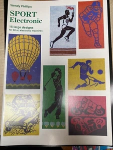 FREE POSTAGE Knitting Machine Pattern Books Wendy Phillips SPORT ELECTRONIC - Picture 1 of 9