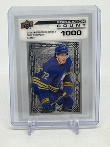 2023-24 Upper Deck Series 1 Population Count 1000 Tage Thompson #PC-25 Buffalo