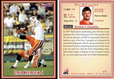 2008 Jogo CFL BASE CARDS   **YOU PICK**