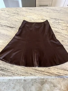 Rafaela Skirt Brown Size 8 - Picture 1 of 9