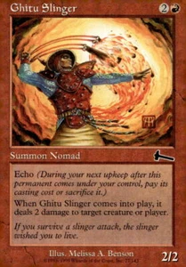 Urza's Legacy Ghitu Slinger - Picture 1 of 2