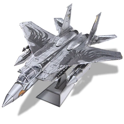 Piececool 3d Puzzles F-15 Fighter Metall Puzzle Modell Halloween Geschenke Kits