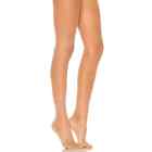New Wolford Revolve Individual 10 Tights Pantyhose In Gobi Nude Sheer Classic