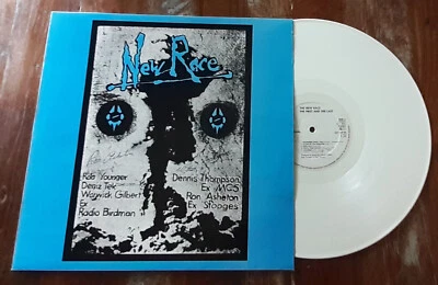 NEW RACE  Stooges  MC5 The First And The Last Farbige Vinyl LP ( Weiß ) 1987 - Bild 1 von 4