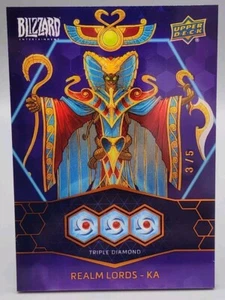 Blizzard Legacy - Realm Lords - KA Triple Diamond - Legendary- 3/5 SERIAL - Picture 1 of 2