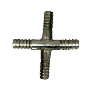 CO2 Cross Splitter - 3/8" Made of High Quality Stainless, Ships from the USA - Picture 1 of 1
