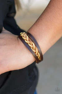 Pulsera Wander Often Urban cuerda amarilla paparazzi - Imagen 1 de 3