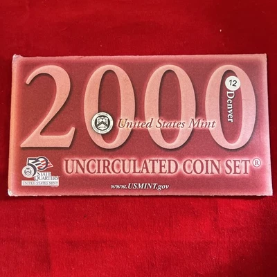 United States Mint 2000 Uncirculated Coin Set-Denver As Pictured 🤪 - Image 1 of 4