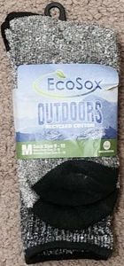 1 Paar - ECOSOX OUTDOOR RECYCELTE BAUMWOLLE Medium CREW-SOCKEN NEU ~ UNISEX - Bild 1 von 2
