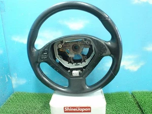 NISSAN Skyline V36 ★ V36 Steering Wheel Black Leather 341141JJ - Picture 1 of 5