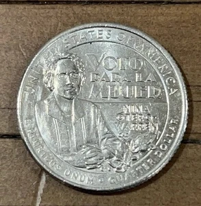 2022 D Voto Para La Mujer Quarter Extremely Rare 51125VPL1 - Picture 1 of 2