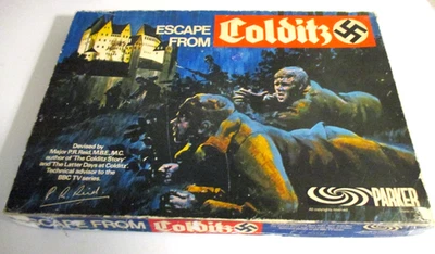 VINTAGE ESCAPE FROM COLDITZ - PARKER GAMES - COMPLETE - Image 1 of 4