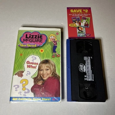 Lizzie McGuire Star Struck Hot Celebrity Guest Stars Vol 3 VHS 2004 Clam Shell Foto 1 de 4