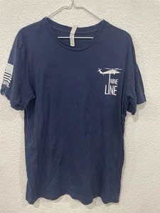 Nine Line Apparel "Land Shark Four Legged Freedom Defender" T-Shirt Mens Sz L - Picture 1 of 4
