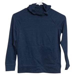 NEW Jumping Beans Black Blue Raglan Pullover Hoodie - Size 6 - Picture 1 of 3