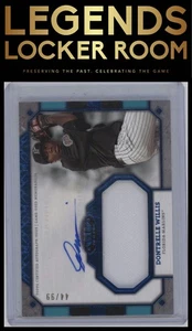 2024 Topps Tier One Dontrelle Willis Autographed Tier One Relics Jumbo Blue /99 - Picture 1 of 2