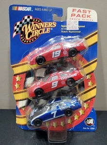1/64 Winner's Circle Fast Pack NASCAR Set Of 3 #19 Mayfield #9 Elliott #7 Atwood - Picture 1 of 9