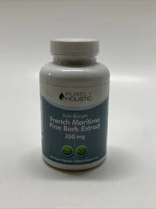 Purely Holistic French Maritime Pine Bark Extract 350mg 180 Count - Picture 1 of 4