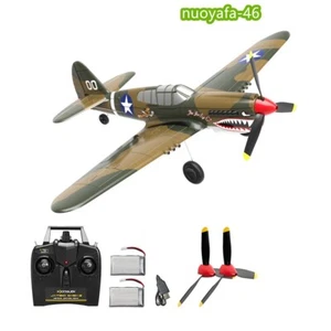 Volantex P40 2.4G avión de combate de radiocontrol 4 canales 6 ejes giroscopio ala fija avión remoto juguete - Imagen 1 de 14