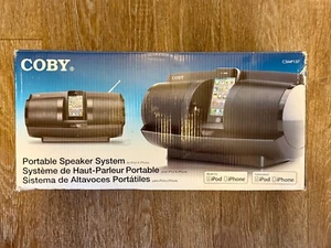CSMP137 COBY Digital Portable Clock Radio with iPod Docking - Picture 1 of 7