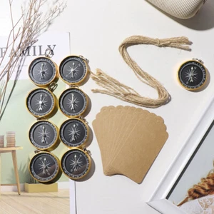 10PCS Pocket Compass Bridal Shower Favors Portable Compass Compass Souvenir Gift - Picture 1 of 9