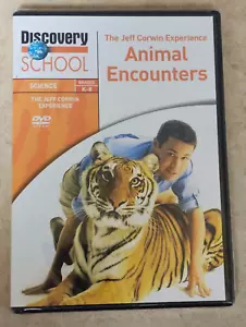 Jeff Corwin Animal Encounters Discovery School Science Grades K-8 DVD Sealed NEW - Foto 1 di 2