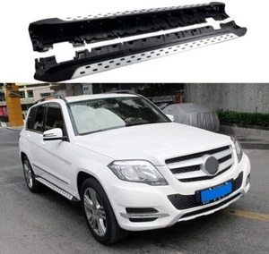 Side Step Pedal Fits for Mercedes Benz GLK X204 2009-2015 Running Board Nerf Bar - Picture 1 of 9