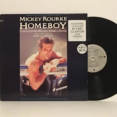 HOME BOY Original Score Performed By Eric Clapton 1988 VIRGIN promo LP Minty - Image 1 of 3
