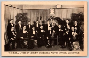Postcard The KDKA Little Symphony Orchestra Victor Saudek Pittsburgh, PA H10 - Picture 1 of 2