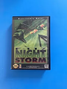 F-117 NIGHT STORM (SEGA GENESIS 1993) VIDEO GAME W/CASE TESTED WORKS. - Picture 1 of 4