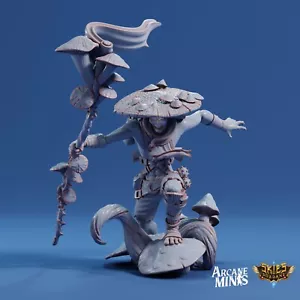 Fungarii Druid Pose 2 | D&D Miniatur | Arkane Minis | 35 mm - Bild 1 von 6