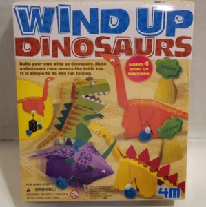 ENROLLA DINOSAURIOS HAZ TUYO PROPIO 4 x MODELOS kit artesanal conjunto juguetes regalo niños NUEVO - Imagen 1 de 5