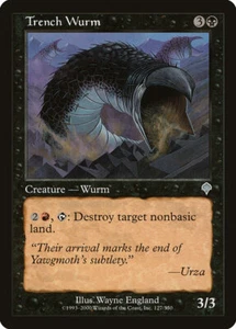 4x Trench Wurm - LP - Invasion - SPARROW MAGIC mtg - Picture 1 of 1