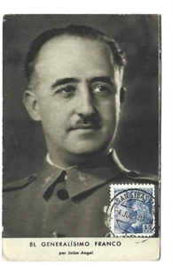 Maximum Card Spain 1950 Generalissimo Franco - Picture 1 of 2