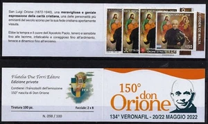 2022 Libretto privato Veronafil Don Orione Congiunto ITA-VAT-SMOM-ARG - Imagen 1 de 1