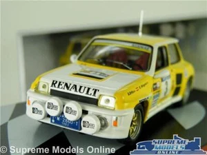 RENAULT 5 TURBO MODEL CAR 1983 RALLY 1:43 SCALE IXO ORTIZ MINGUEZ K8 - Picture 1 of 5