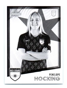 2023 Parkside NWSL Black & White Penelope Hocking Rookie Chicago Red Stars #5 - Picture 1 of 2
