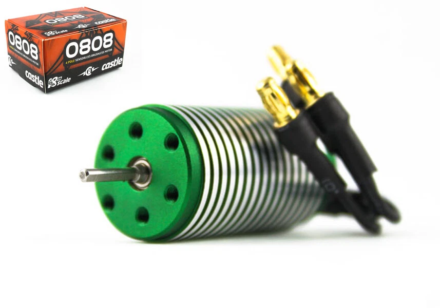 NEW Castle Creations 0808 Brushless Motor Inrunner 8200KV : 1:18 - Image 1 of 1