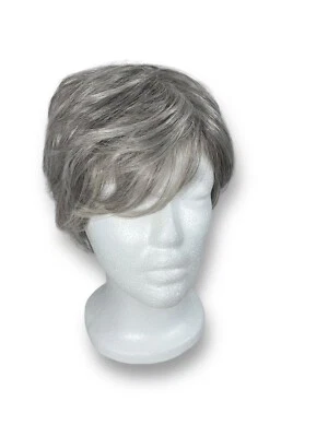 Jon Renau Nature Blend 100% Modacrylic Wig Beautiful Grey Adjustable - Image 1 of 4