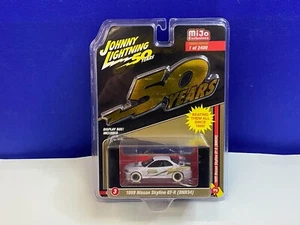 JOHNNY LIGHTNING WHITE LIGHTNING CHASE MIJO EXCLUSIVE 1999 NISSAN SKYLINE GT-R - Picture 1 of 8