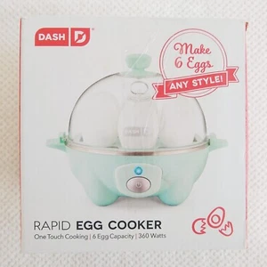 DASH Rapid Egg Cooker: 6 Egg Capacity Electric for Hard Boiled or Poached Eggs.. - Picture 1 of 7