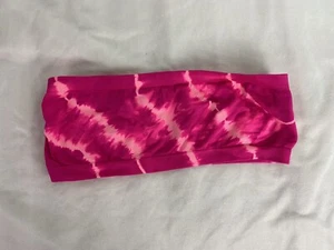 pink victoria secret bandeau bra Tye Dye Size Small - Picture 1 of 3