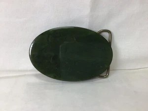 HH42 Vintage Old Jasper Black Belt Buckle For Adults Set of Only One - Picture 1 of 4