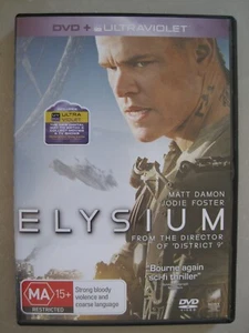 Elysium (DVD + Ultraviolet, 2013), Regions 2,4,5 - Like New, Free FAST Postage - Picture 1 of 1