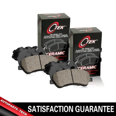 Centric Front + Rear Ceramic Brake Pads 2SET For Ford Edge 2011 2012 2013 2014 - Image 1 of 4