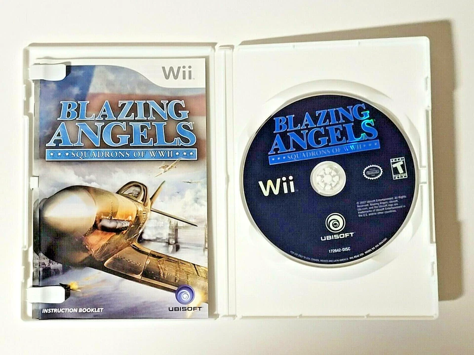 Blazing Angels: Squadrons of WWII Nintendo Wii Complete CIB TESTED FREE Ship Out - Image 1 of 1