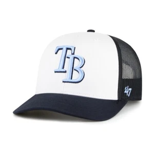 Tampa Bay Rays '47 Freshman Ajustable Camionero Malla Sombrero Hombres Gorra Snapback - Nueva con Etiquetas - Imagen 1 de 2