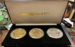 Highland Mint Millennium Triple Matched Set (2000) #448 of 2000 !! Gold /Silver - Picture 1 of 3