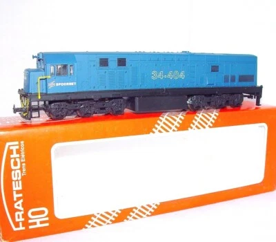 Frateschi HO 1:87 South Africa SAR 34-404 "SPOORNET" Diesel Locomotive NMIB`85! - Image 1 of 4